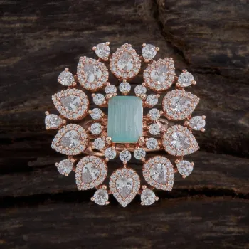 Pure Zircon Ring